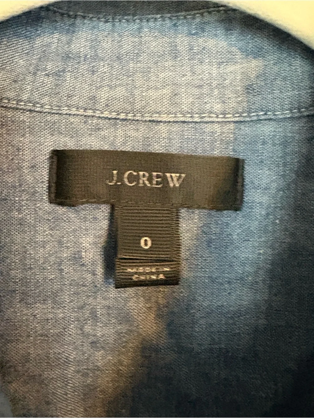 J. Crew Light Blue Chambray Shirt